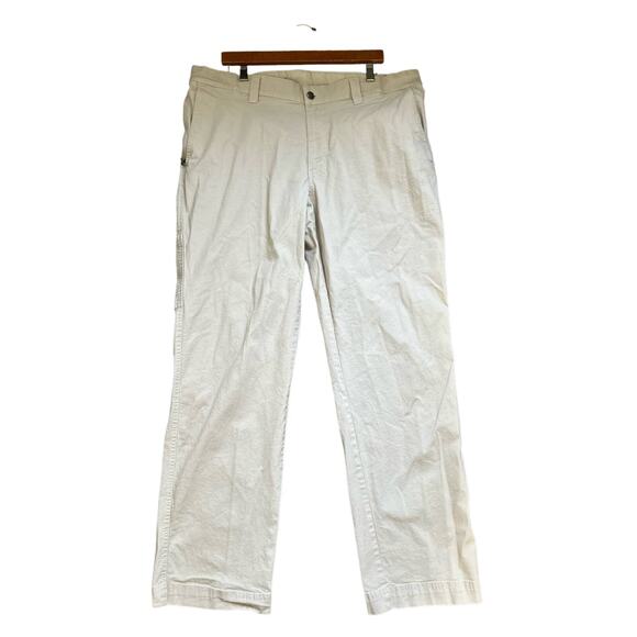 Columbia Other - Columbia Men’s Pants Beige Thick Size 40W 32L Security Zip Pocket